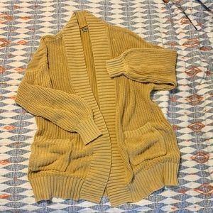 Chunky oversized flowy cardigan